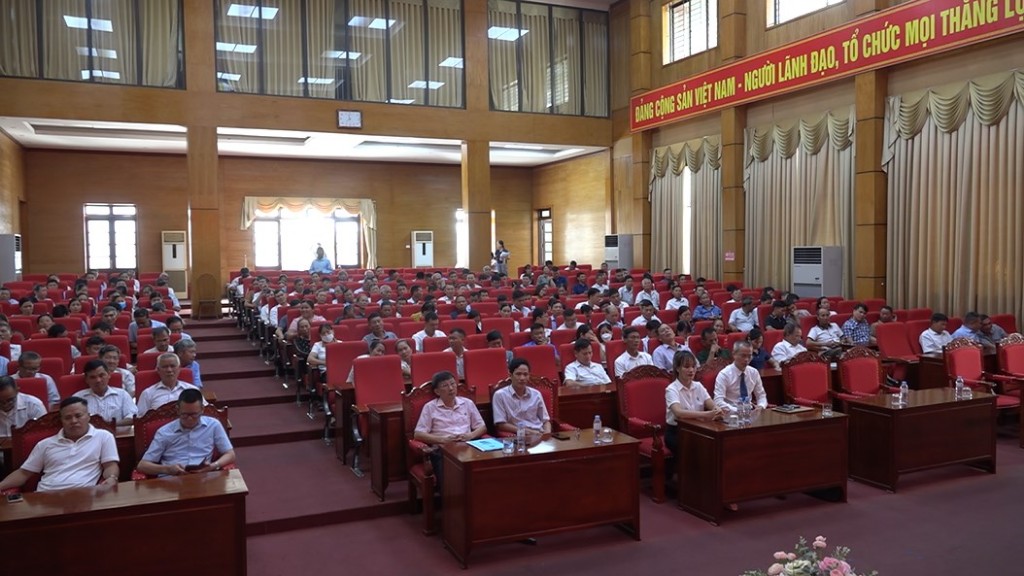 Phòng LĐTBXH Lục Nam tổ chức Hội nghị truyền thông về giáo dục nghề nghiệp, việc làm